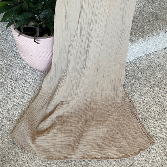 Universal Thread Light Beige Waflle Maxi Dress - Picture 3 of 9